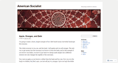 Desktop Screenshot of americansocialist.wordpress.com