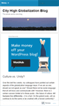 Mobile Screenshot of cityglobalization.wordpress.com