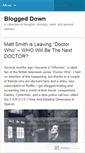 Mobile Screenshot of bloggeddown1.wordpress.com
