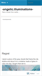 Mobile Screenshot of angelicilluminations.wordpress.com