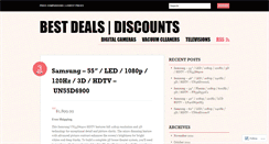 Desktop Screenshot of dealsave.wordpress.com