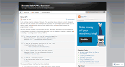 Desktop Screenshot of bossam.wordpress.com