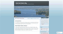 Desktop Screenshot of colbyrealestate.wordpress.com