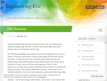 Tablet Screenshot of engineeringeric.wordpress.com