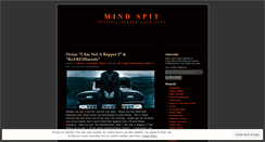 Desktop Screenshot of mindspitblog.wordpress.com