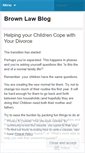 Mobile Screenshot of brownlawpl.wordpress.com