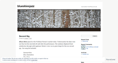 Desktop Screenshot of blueskiesjazz.wordpress.com