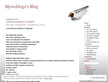 Tablet Screenshot of mywebloge.wordpress.com