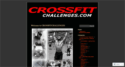 Desktop Screenshot of crossfitchallenges.wordpress.com