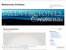 Tablet Screenshot of meditacionesrdj.wordpress.com