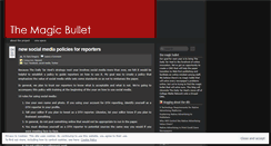 Desktop Screenshot of dthmagicbullet.wordpress.com