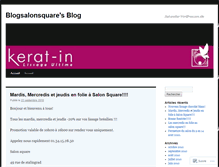 Tablet Screenshot of blogsalonsquare.wordpress.com