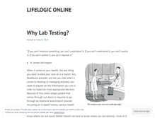 Tablet Screenshot of lifelogiconline.wordpress.com