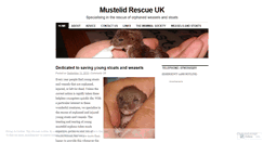 Desktop Screenshot of mustalidrescue.wordpress.com