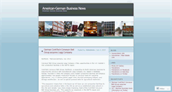 Desktop Screenshot of americangermanbusinessnews.wordpress.com