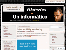Tablet Screenshot of danielumpierrez.wordpress.com