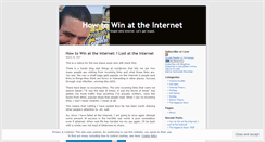 Desktop Screenshot of howtowinattheinternet.wordpress.com