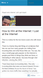 Mobile Screenshot of howtowinattheinternet.wordpress.com