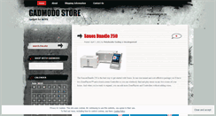 Desktop Screenshot of gadmodo.wordpress.com