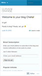 Mobile Screenshot of chella4curves4change.wordpress.com