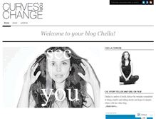 Tablet Screenshot of chella4curves4change.wordpress.com