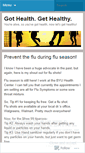 Mobile Screenshot of gothealthgethealthy.wordpress.com