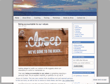 Tablet Screenshot of bgdtcoaching.wordpress.com