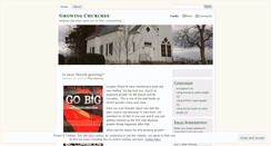 Desktop Screenshot of growingchurches.wordpress.com