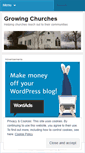 Mobile Screenshot of growingchurches.wordpress.com