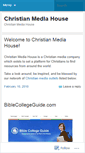 Mobile Screenshot of christianmediahouse.wordpress.com