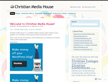 Tablet Screenshot of christianmediahouse.wordpress.com