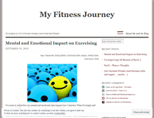 Tablet Screenshot of fitnessyay.wordpress.com