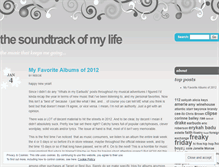 Tablet Screenshot of musicmakesmehigh.wordpress.com