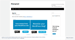 Desktop Screenshot of klarapixel.wordpress.com