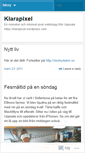 Mobile Screenshot of klarapixel.wordpress.com