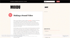 Desktop Screenshot of moidu.wordpress.com