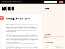 Tablet Screenshot of moidu.wordpress.com