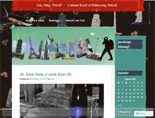 Tablet Screenshot of pelancongnekad.wordpress.com