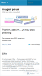 Mobile Screenshot of paunmugur.wordpress.com