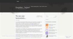 Desktop Screenshot of esquinabajan.wordpress.com