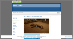 Desktop Screenshot of blogcortex.wordpress.com