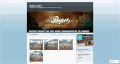 Desktop Screenshot of beachcenter.wordpress.com