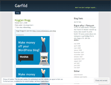 Tablet Screenshot of garfild.wordpress.com