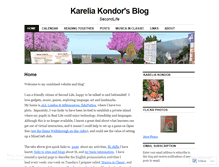 Tablet Screenshot of kareliakondor.wordpress.com