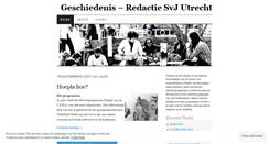 Desktop Screenshot of geschiedenis.wordpress.com