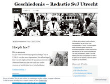 Tablet Screenshot of geschiedenis.wordpress.com