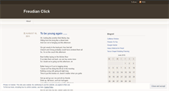 Desktop Screenshot of freudianclick.wordpress.com