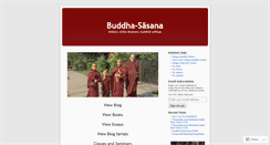 Desktop Screenshot of bhikkhucintita.wordpress.com