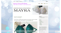 Desktop Screenshot of mayracollection.wordpress.com