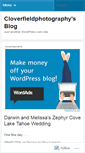 Mobile Screenshot of cloverfieldphotography.wordpress.com